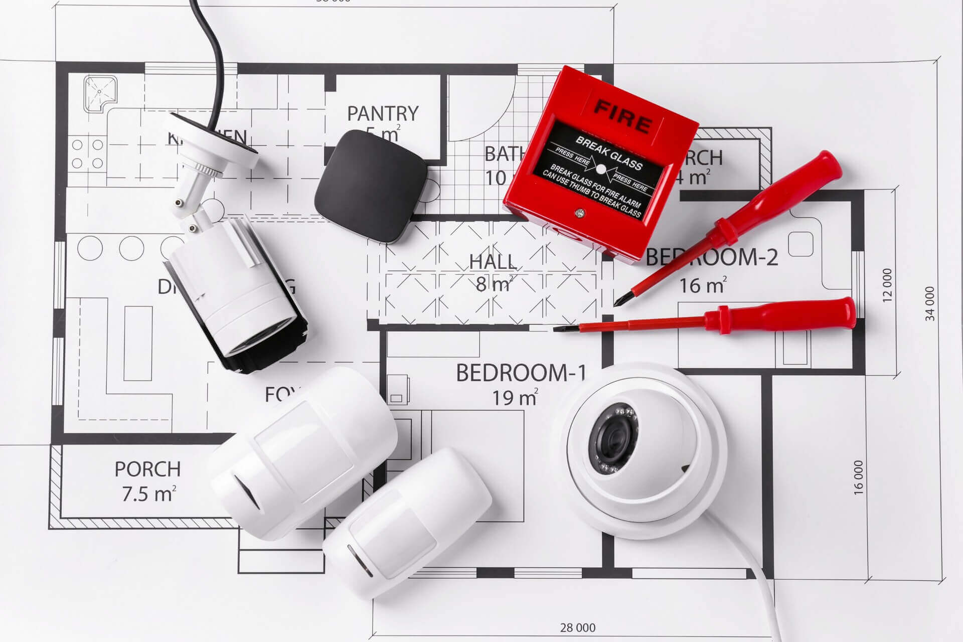 What is the reason for installing a fire alarm system?